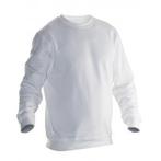 Jobman 5120 sweatshirt s blanc, Nieuw