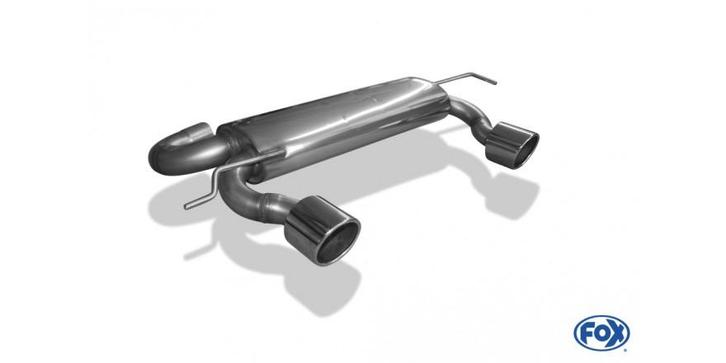 FOX Audi TT type 8N quattro einddemper uitgang rechts/links, Autos : Pièces & Accessoires, Systèmes d'échappement, Envoi