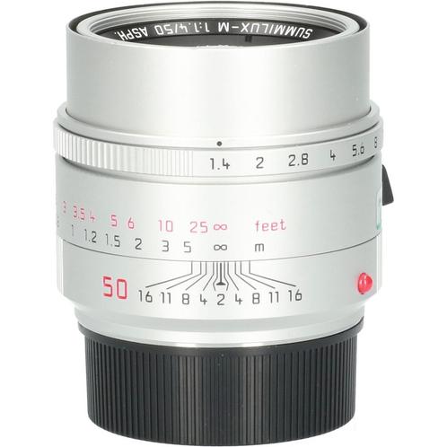 Tweedehands Leica 50mm f1.4 Summilux-M E46 ASPH. CM7348, TV, Hi-fi & Vidéo, Photo | Lentilles & Objectifs, Enlèvement ou Envoi