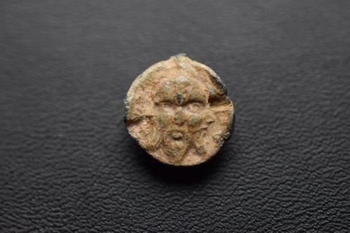 Laat-Romeins / Vroeg-Byzantijns Lood Oud-Romeins driehoekig, Antiek en Kunst, Antiek | Overige Antiek