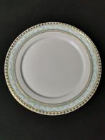 kpm kurland 6 Piatti da dolce 19,5 cm oro raffageverde, Antiek en Kunst