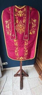 Objets religieux et spirituels (2) - Soie, broderie, ruban,, Antiquités & Art