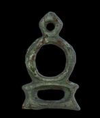 Keltisch Keltisch bronzen amulet. Goede staat (Zonder