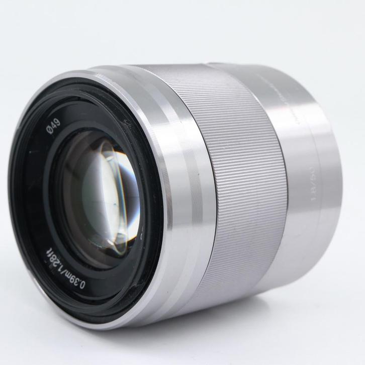 Sony E 50mm F/1.8 OSS argent | Occasion, TV, Hi-fi & Vidéo, Photo | Lentilles & Objectifs, Enlèvement ou Envoi