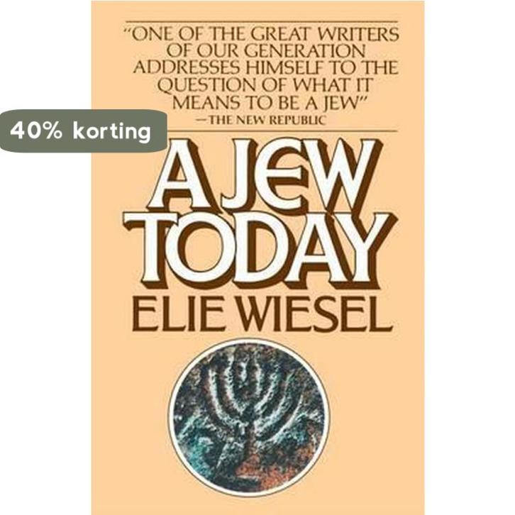 A Jew Today 9780394740577 Elie Wiesel, Boeken, Taal | Engels, Gelezen, Verzenden