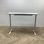 Kinnarps P-serie, Elektrisch zit-sta bureau, 180x80 cm, wit, Huis en Inrichting, Bureaus, In hoogte verstelbaar, Gebruikt, Stabureau