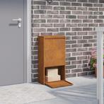 vidaXL Pakketbrievenbus 44x22x82 cm Weerbestendig Staal, Verzenden, Nieuw