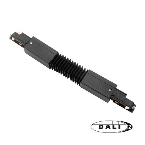 Luxar 3-Fase Rail DALI Flexibele Connector Zwart, Huis en Inrichting, Lampen | Plafondlampen, Nieuw, Verzenden