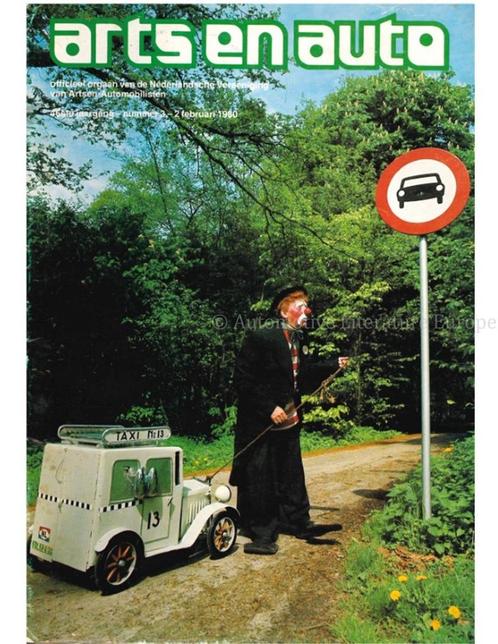 1980 ARTS EN AUTO MAGAZINE 03 NEDERLANDS, Livres, Autos | Brochures & Magazines, Enlèvement ou Envoi