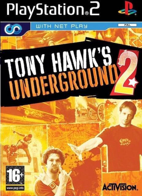 Tony Hawks Underground 2 (PS2 Games), Games en Spelcomputers, Games | Sony PlayStation 2, Zo goed als nieuw, Ophalen of Verzenden