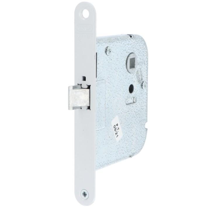 Nemef loopslot 1435 met staal gelakte voorplaat, Doe-het-zelf en Bouw, Hang- en Sluitwerk, Klink of Kruk, Nieuw, Overige materialen