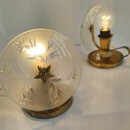 Lampe - Laiton, Verre, Antiquités & Art