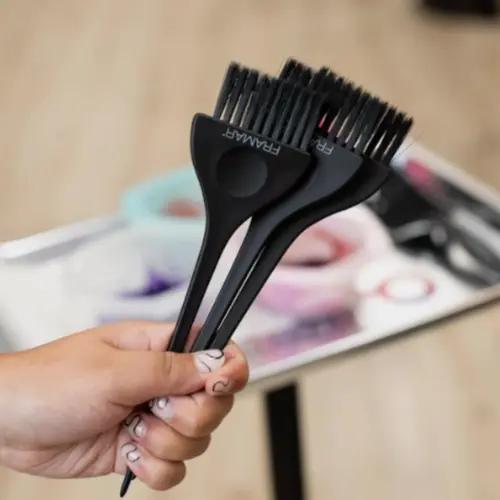 Framar Classic Color Brush Set Matte Black (Verfkwasten), Handtassen en Accessoires, Uiterlijk | Haarverzorging, Nieuw, Verzenden