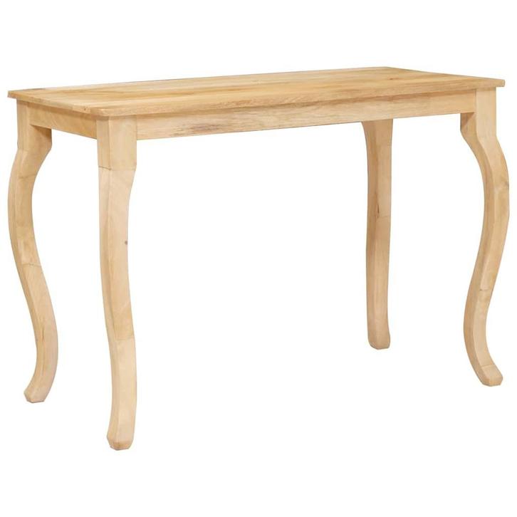 vidaXL Salontafel Bruin 100 x 55 x 77 cm massief mangohout, Huis en Inrichting, Tafels | Eettafels, Nieuw, Verzenden