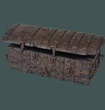 Opbergkoffer - Hout, Smeedijzer - Oude piratenschatkist