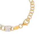 Armband - 18 karaat Witgoud, Geel goud, Nieuw