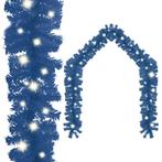 vidaXL Guirlande de Noël avec lumières LED 10 m Bleu, Divers, Verzenden, Neuf
