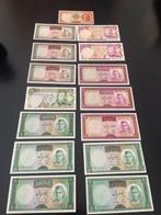 Iran. - 15 Banknotes 1944-1971