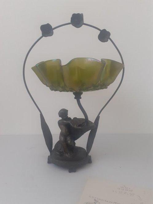 Béquille arrière en verre irisé (1), Antiquités & Art, Art | Objets design