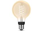 Veiling - Philips Hue gloeilamp G93 - warm wit licht, Huis en Inrichting, Lampen | Losse lampen, Gebruikt