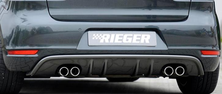 Rieger diffuser met 2 dubbele finnen | Golf 6 Cabrio | Golf, Auto diversen, Tuning en Styling, Verzenden