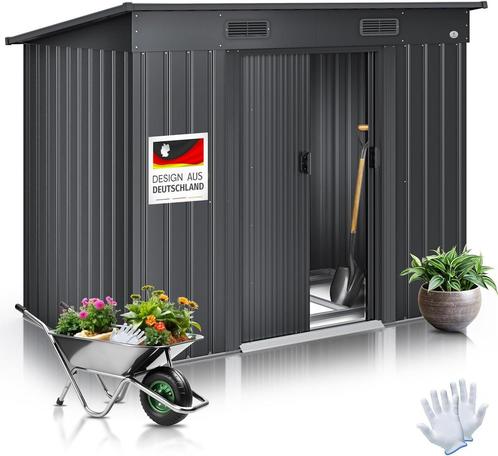 Gereedschapsschuur / tuinhuisje maat L - 210x122x186 cm -, Tuin en Terras, Tuinsets en Loungesets, Verzenden