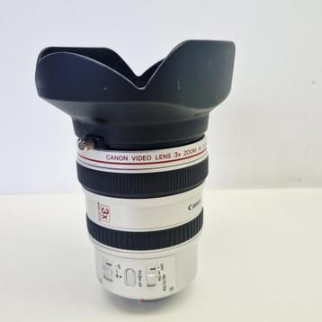 Canon 3x Zoom XL 3.4-10.2mm Lens | Gebruikt beschikbaar voor biedingen