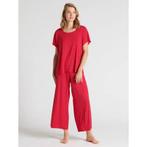 Nanso dames shirt Hento | rood | single jersey (Nachthemden)