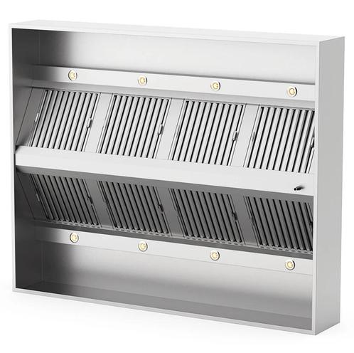 RVS eiland afzuigkap | 3000x2000x400(h)mm Qusinox, Zakelijke goederen, Horeca | Keukenapparatuur, Nieuw in verpakking, Verzenden