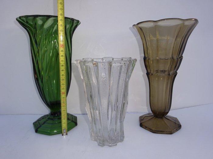 Scailmont - Henri Heemskerk - Vaas (3) - Kristal, Antiquités & Art, Antiquités | Verre & Cristal