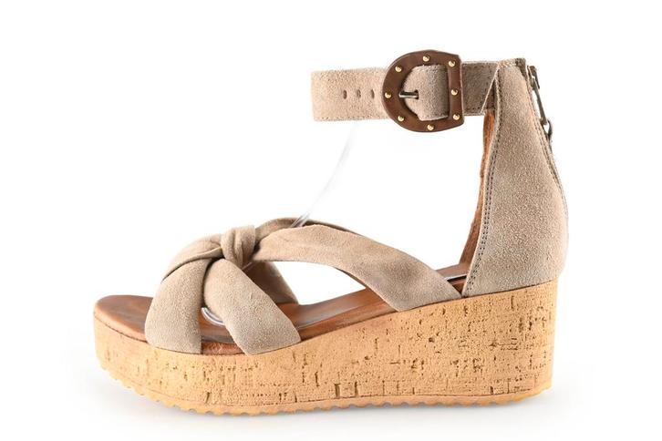 Omoda Sandalen in maat 39 Beige, Kleding | Dames, Schoenen, Beige, Gedragen, Sandalen of Muiltjes, Verzenden
