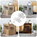 vidaXL Deurslot 423 pcs Zilver 70 x 8 mm Staal, Doe-het-zelf en Bouw, Verzenden, Nieuw