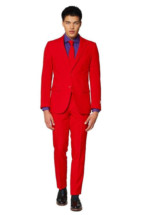 Rood Pak Heren OppoSuits, Kleding | Heren, Carnavalskleding en Feestkleding, Nieuw, Verzenden