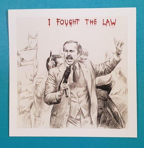 Mason Storm (1966) - I Fought the Law, Antiek en Kunst, Kunst | Schilderijen | Modern