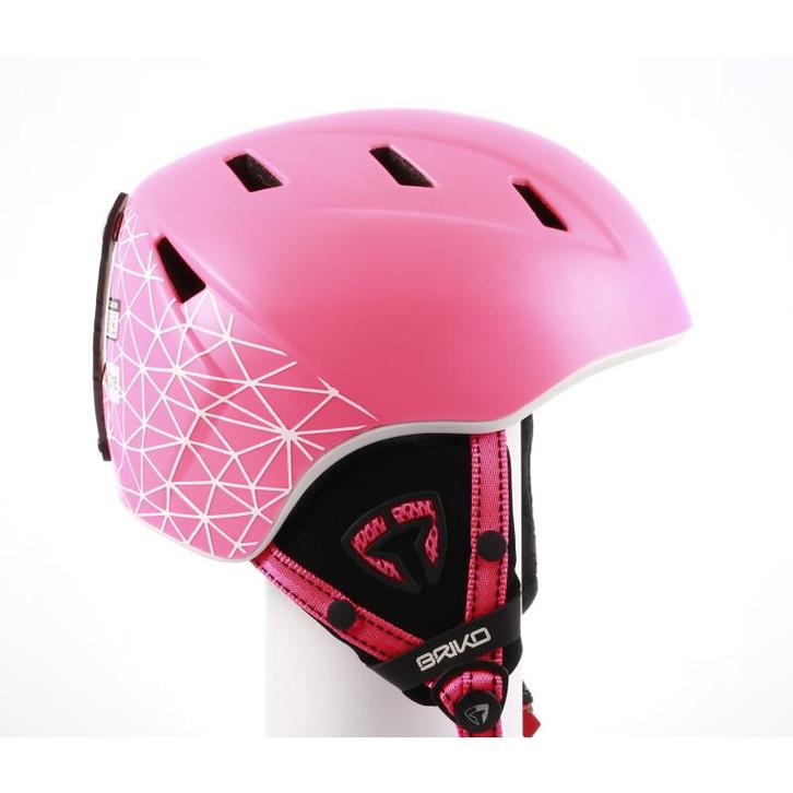 54 55 56 57 58 skihelm/snowboardhelm BRIKO KODIAKINO, Pink/w, Sport en Fitness, Skiën en Langlaufen, Verzenden