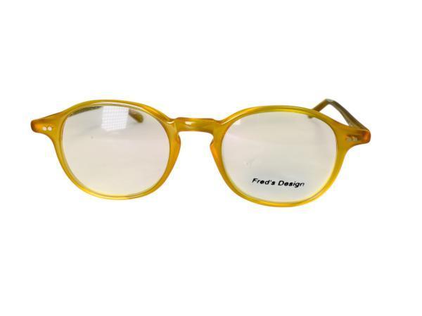 Veiling - Freds Design | Transparante Okergele Brilmontuur, Bijoux, Sacs & Beauté, Lunettes de Soleil & Lunettes | Hommes