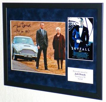 James Bond 007: Skyfall - Judi Dench (M) Premium Framed,