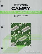 1991 TOYOTA CAMRY ELECTRISCHE SCHEMA WERKPLAATSHANDBOEK