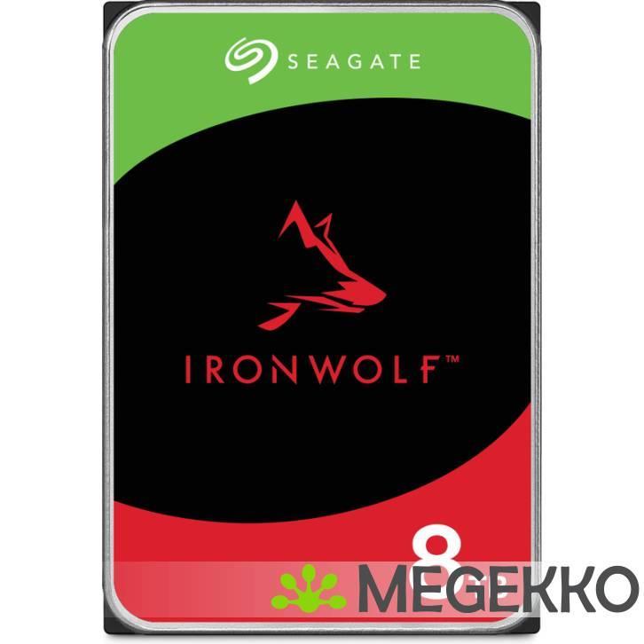Seagate IronWolf ST8000VN002 interne harde schijf 3.5  8000, Computers en Software, Harde schijven, Nieuw, Verzenden