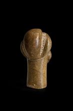Tête votive africaine en pierre de Mbigou - Gabon (Sans prix, Antiquités & Art
