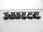 Trix N - Treinset (6) - 6 Schlackewagen - DB, Nieuw