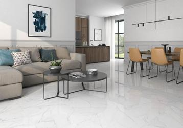 LUX Lincoln white Hoogglans 60x120 Tegel / Vloertegel, Doe-het-zelf en Bouw, Ophalen of Verzenden, Nieuw