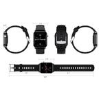 M2 Fitness Activity Tracker Smartwatch Sport Smartband, Verzenden, Nieuw, Stuff Certified®