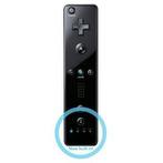 Wii Controller / Remote Motion Plus Zwart (Third Party), Games en Spelcomputers, Spelcomputers | Nintendo Wii, Ophalen of Verzenden