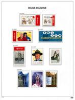 België 2007 - Jaargang zegels en blokken in overeenstemming, Gestempeld