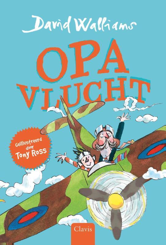 Opa vlucht 9789044826449 David Walliams, Boeken, Kinderboeken | Jeugd | onder 10 jaar, Gelezen, Verzenden