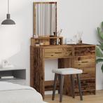 vidaXL Kaptafel met Lades - Oud Hout 50x41x140 cm, Verzenden, Nieuw