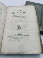 Marquis de Foresta - Lettres sur la Sicile, écrites pendant, Antiek en Kunst