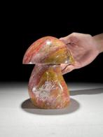 Aucun prix de réserve - Sculpture de champignon en jaspe