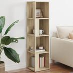 vidaXL Hoekkast 33x33x132 cm bewerkt hout sonoma, Verzenden, Nieuw